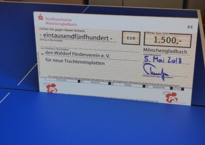 Spende der Stadtsparkasse Mönchengladbach