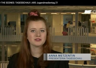 DIE TAGESSCHAU AUF TIKTOK – DIE 10. KLASSE BEIM JUGENDMEDIENTAG DER ARD