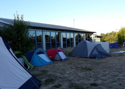 ÜBERNACHTUNG IN DER SCHULE – STERNSCHNUPPEN INKLUSIVE