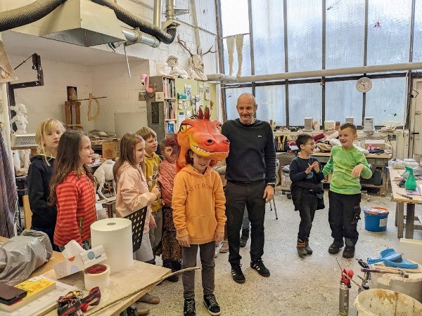 BESUCH DER THEATERWERKSTÄTTEN KREFELD – HANDWERKER-EPOCHE KLASSE 3