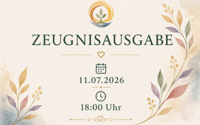 Zeugnisausgabe/ Abschlussfeier